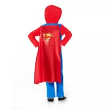 Toddler Hooded Superman Coveralls Costume - DC Comics at Spencer's