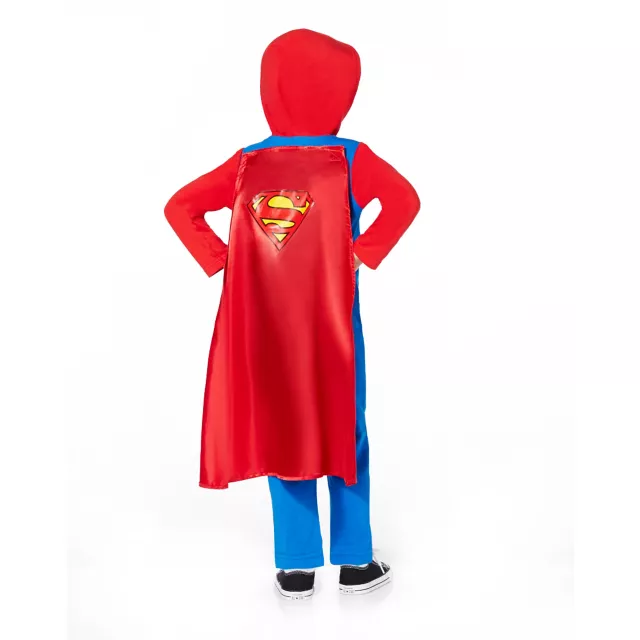 Toddler Hooded Superman Coveralls Costume - DC Comics at Spencer's