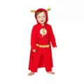 Toddler Hooded One Piece Flash Costume - DC Comics at Spirit Halloween