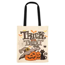 Trick or Treat Canvas Tote at Spirit Halloween