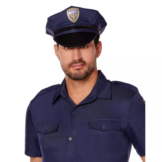 Adult Police Officer Costume - Deluxe - Spirithalloween.com