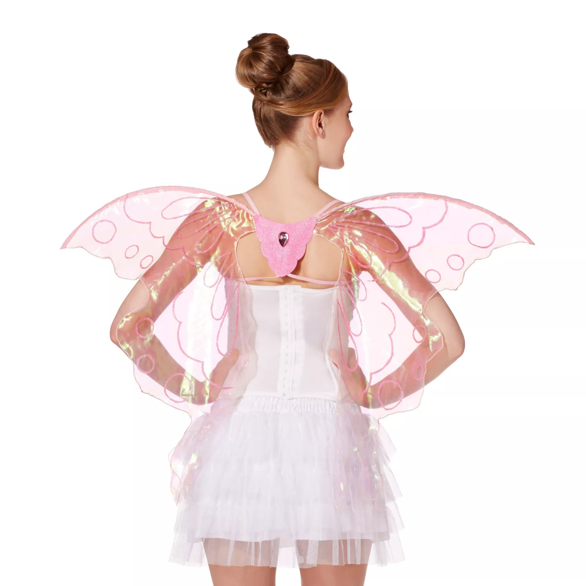 Pink Shreddy Butterfly Wings at Spirit Halloween