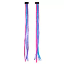 Multi Colored Hair Extensions at Spirit Halloween