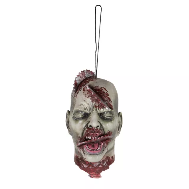 Saw Blade Hanging Head at Spirit Halloween