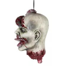 Saw Blade Hanging Head at Spirit Halloween