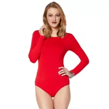 Red Long Sleeve Bodysuit at Spirit Halloween