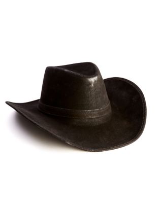 Black Cowboy Hat Deluxe Spirithalloween