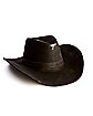 Black Cowboy Hat - Deluxe