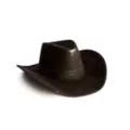 Black Deluxe Cowboy Hat at Spirit Halloween