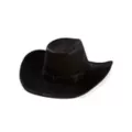 Black Deluxe Cowboy Hat at Spirit Halloween