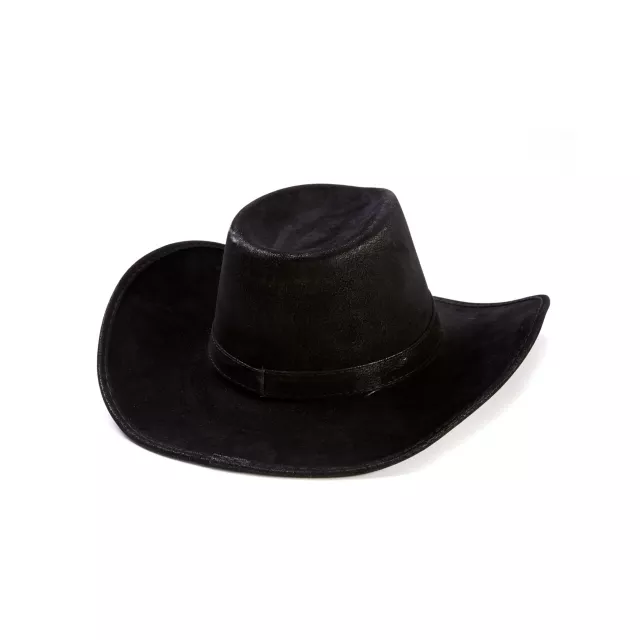 Black Deluxe Cowboy Hat at Spirit Halloween