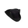Deluxe Black Tri Point Pirate Hat at Spirit Halloween