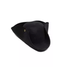 Deluxe Black Tri Point Pirate Hat at Spirit Halloween