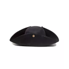 Deluxe Black Tri Point Pirate Hat at Spirit Halloween