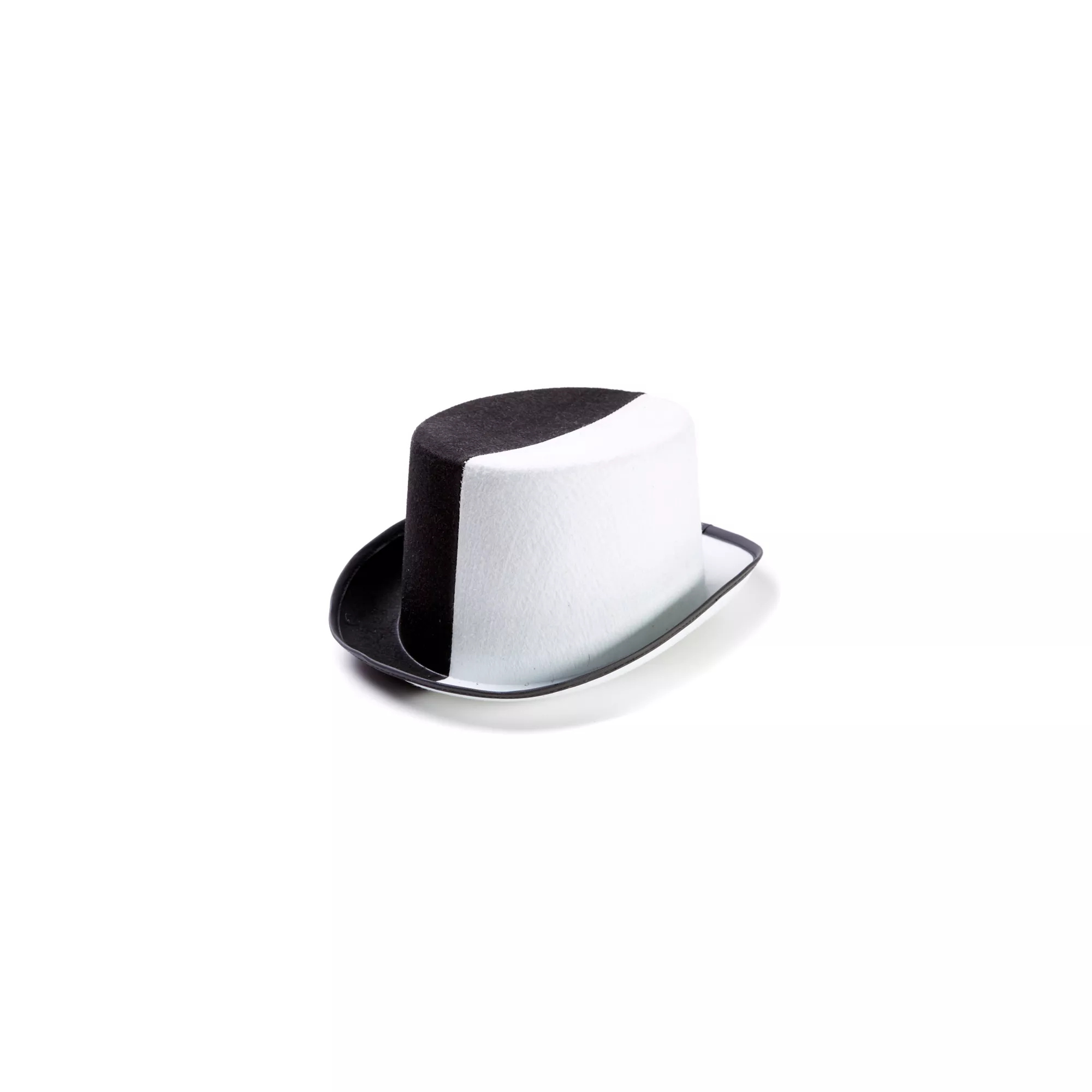 Black White Split Top Hat at Spirit Halloween