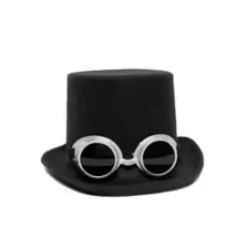 Steam Top Hat With Goggles at Spirit Halloween