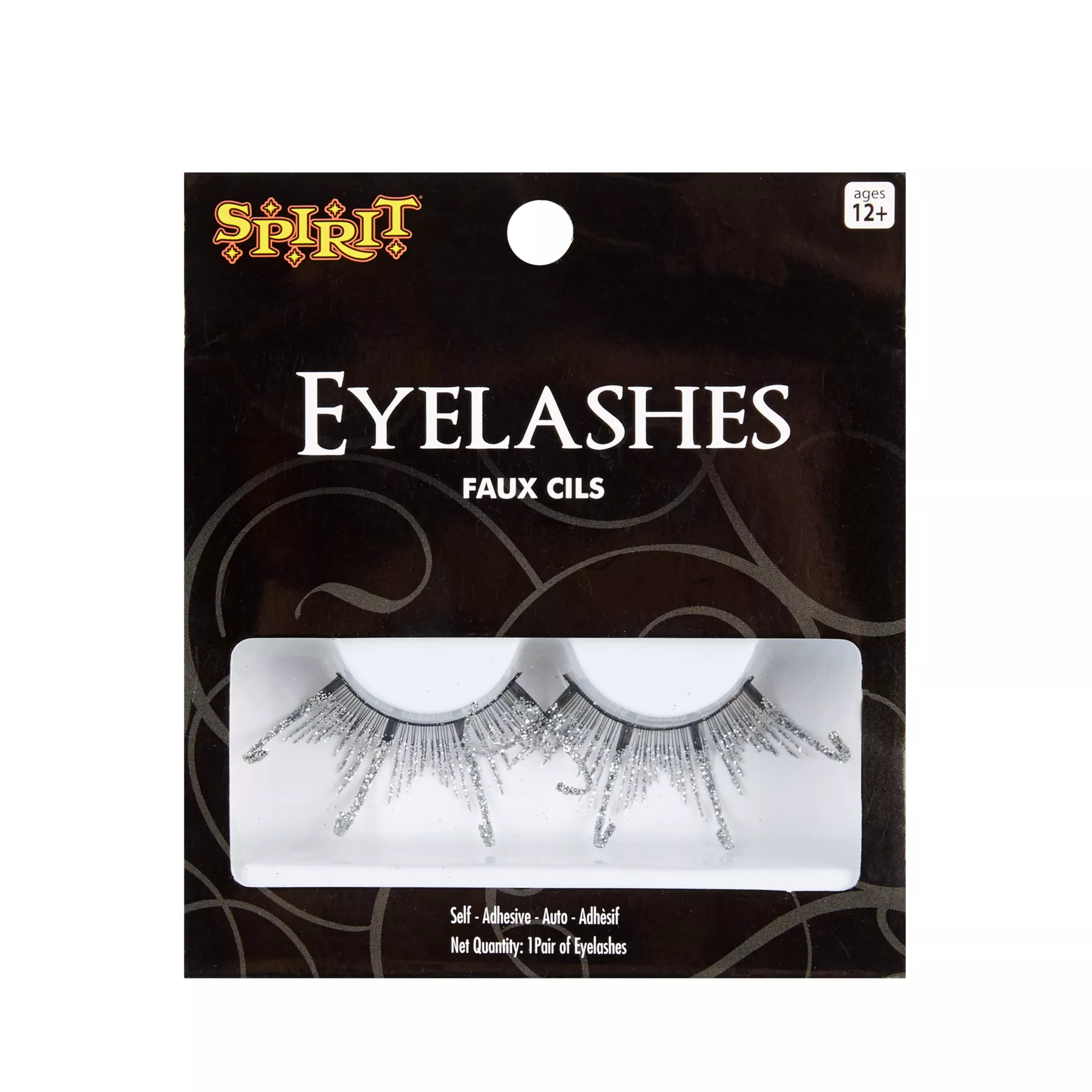 Black Glam Glitter Eyelashes at Spirit Halloween