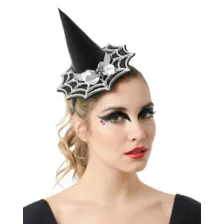 Mini Witch Web Hat at Spirit Halloween