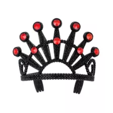 Black Tiara with Red Stones at Spirit Halloween