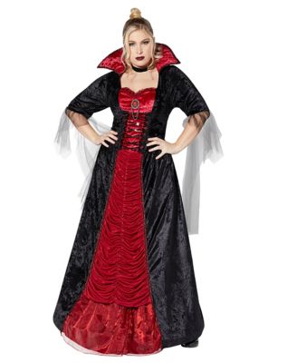 Adult Victorian Vampiress Plus Size Costume