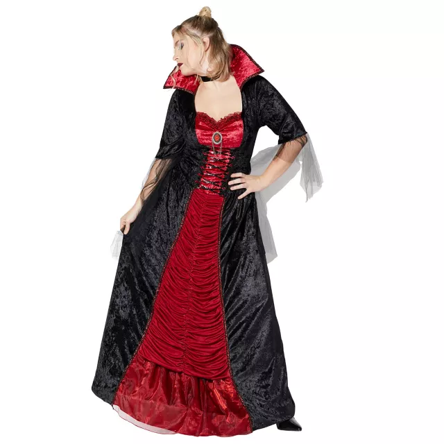 Adult Victorian Vampiress Plus Size Costume