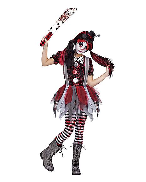 Creepy Clown Girls Costume | ubicaciondepersonas.cdmx.gob.mx
