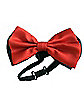 Red and Black Bow Tie