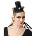 Gothic Top Hat with Skeleton Cameo at Spirit Halloween