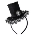 Gothic Top Hat with Skeleton Cameo at Spirit Halloween
