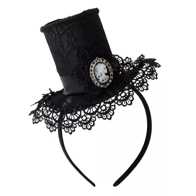 Gothic Top Hat with Skeleton Cameo at Spirit Halloween