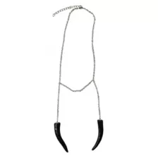 Horn Necklace at Spirit Halloween