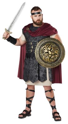 Adult Gladiator Plus Size Costume - Spirithalloween.com