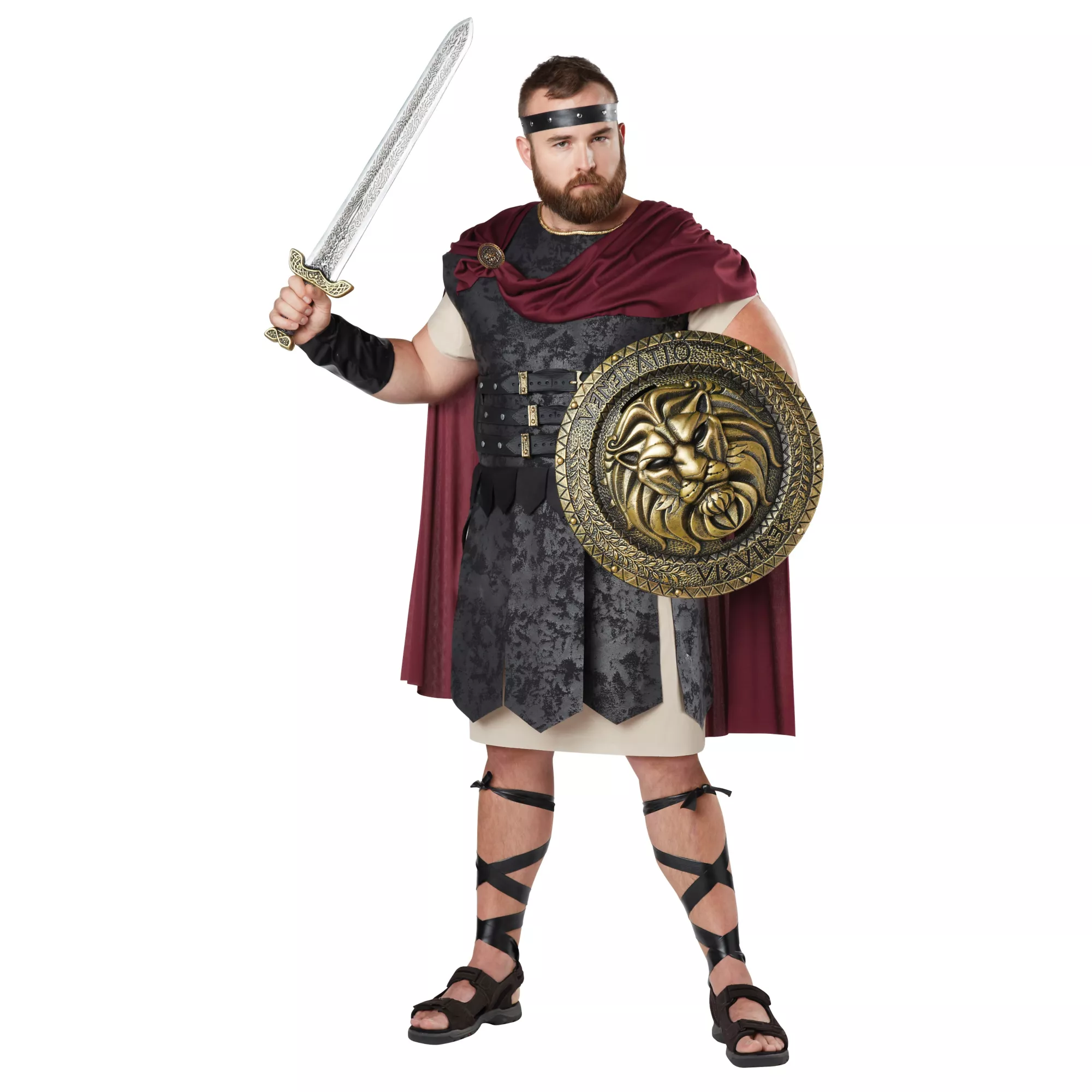 Gladiator Plus Size Mens Costume at Spirit Halloween
