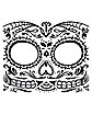 Day of the Dead Face Tattoo Decal