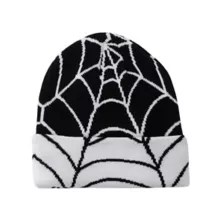 Spiderweb Beanie Hat at Spirit Halloween