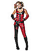 Adult Arkham Harley Quinn Costume - DC Comics
