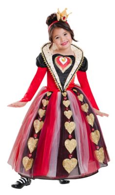 queen of hearts costume for kids