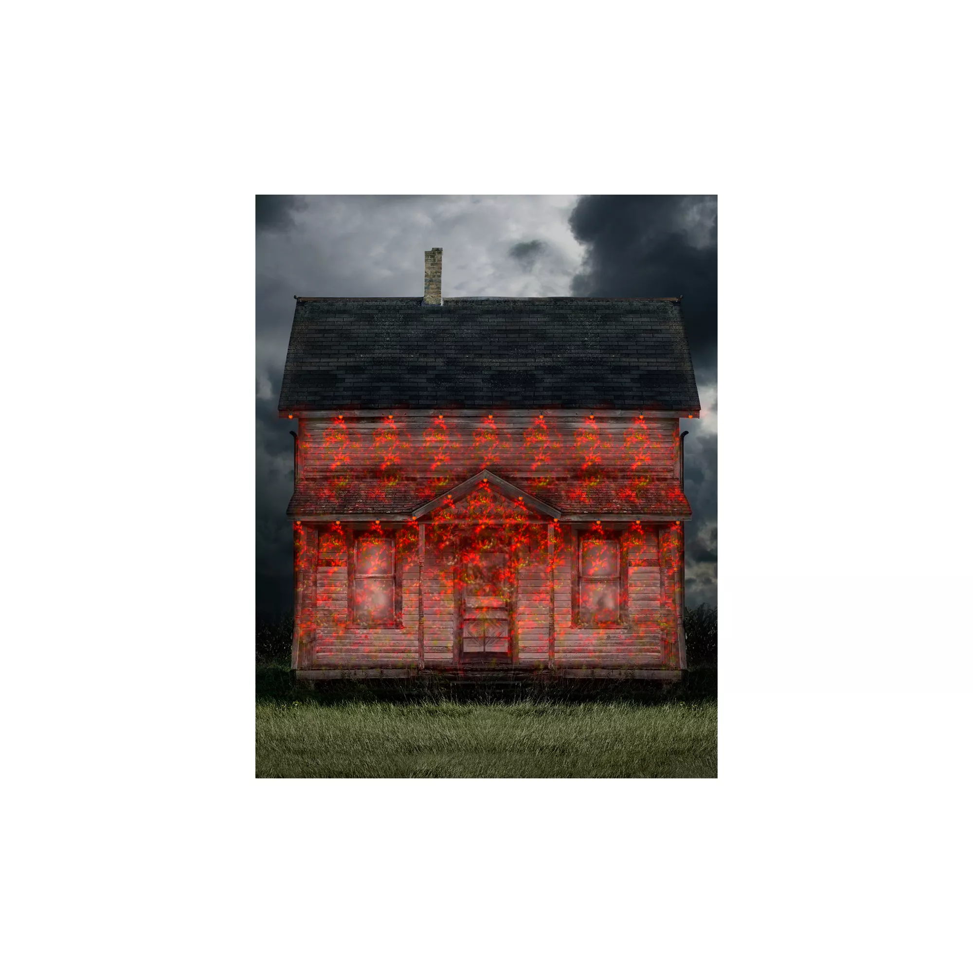 Fire and Ice Red and Yellow String Lights at Spirit Halloween