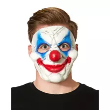 Vintage Clown Half Mask at Spencer's