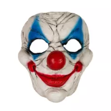 Vintage Clown Half Mask at Spencer's