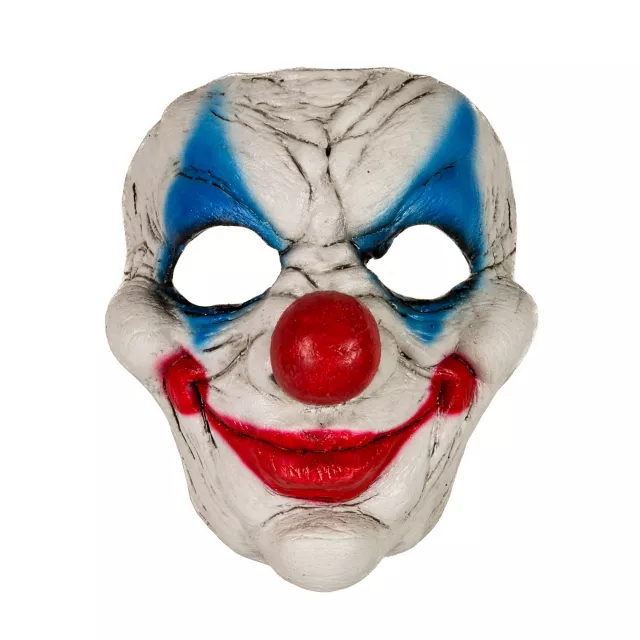 Vintage Clown Half Mask at Spencer's