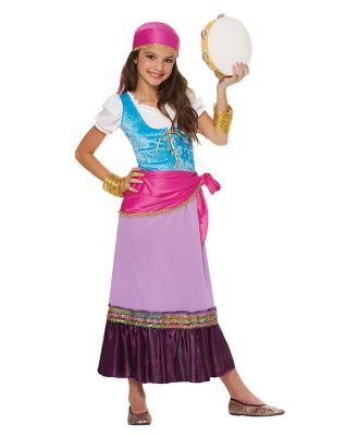 Kids Dancing Gypsy Costume - Spirithalloween.com