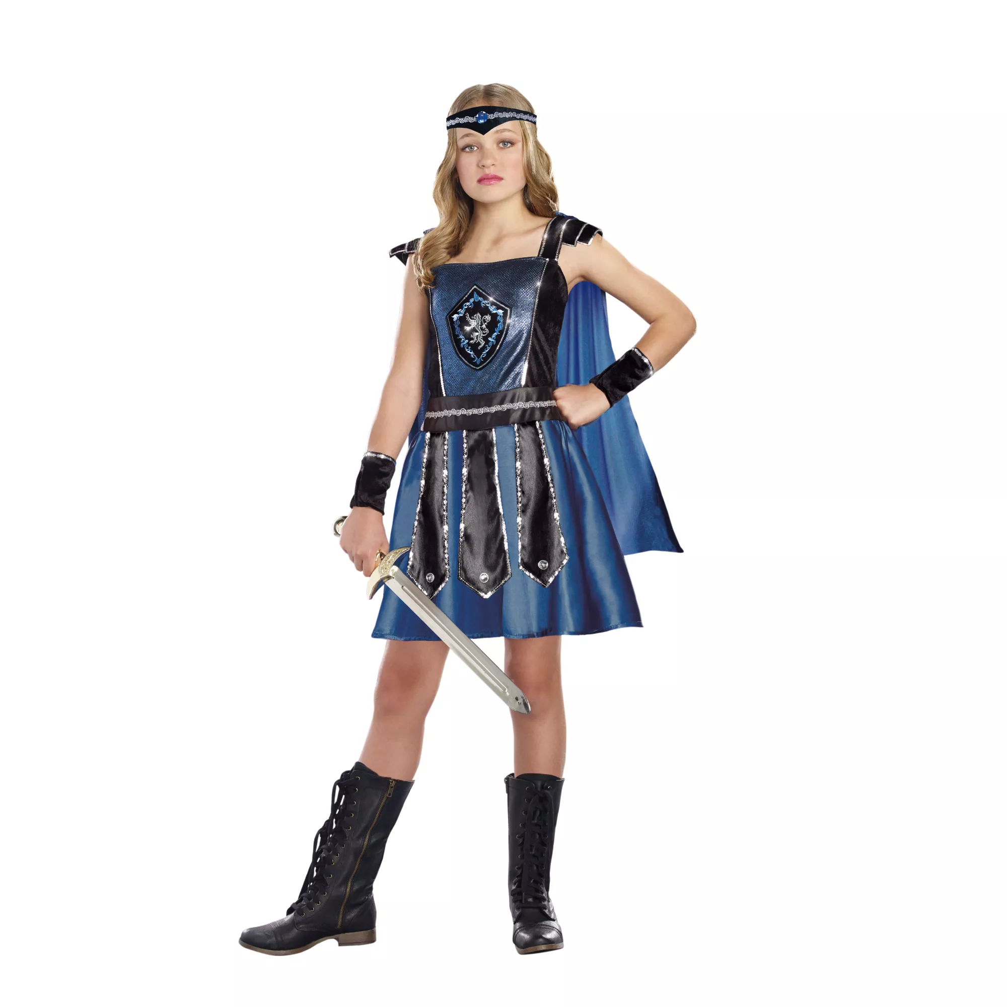 Gladiator Tween Girls Costume at Spirit Halloween