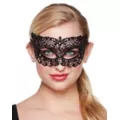 Lace Eye Half Mask at Spencer's