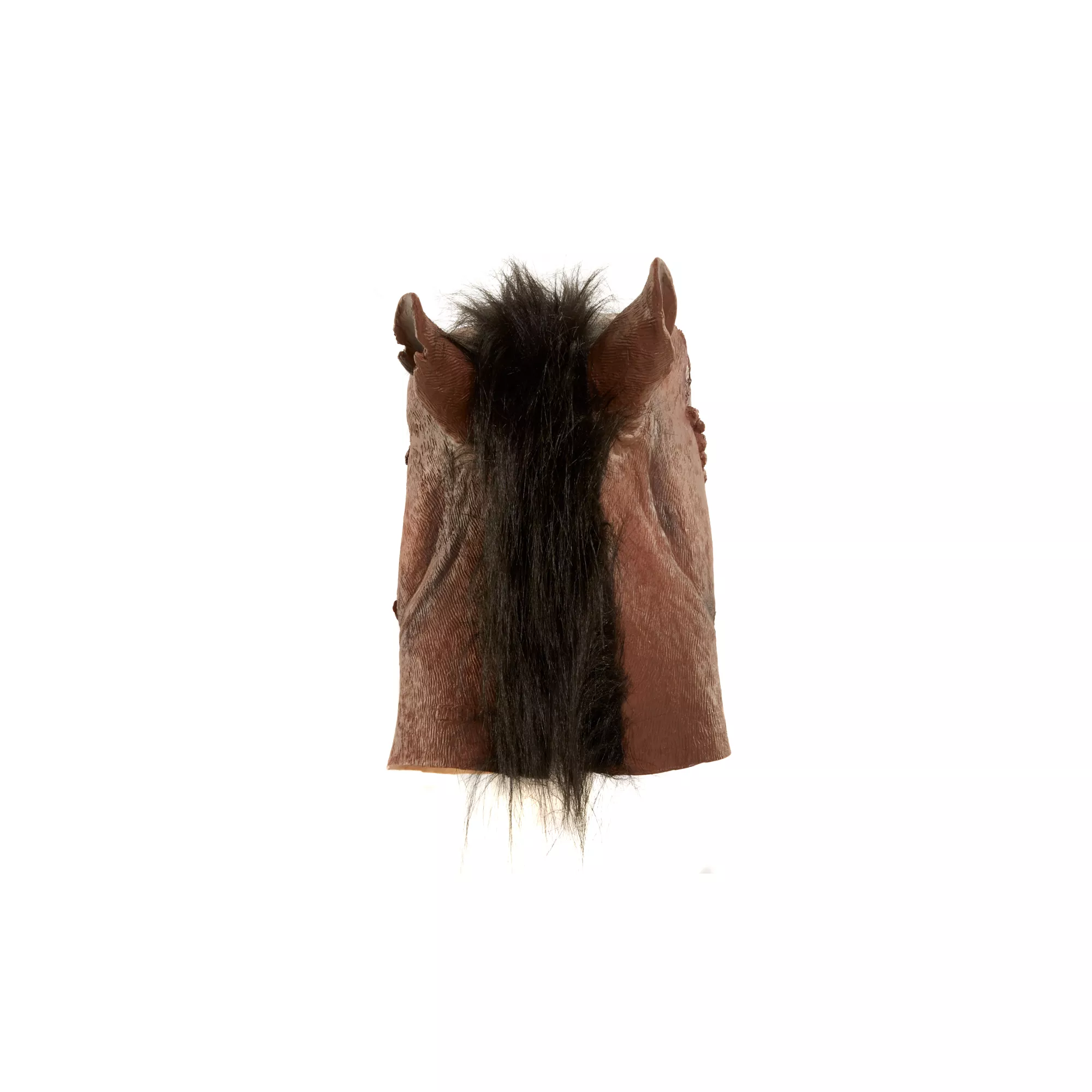 Zombie Horse Mask With Faux Fur at Spencer's