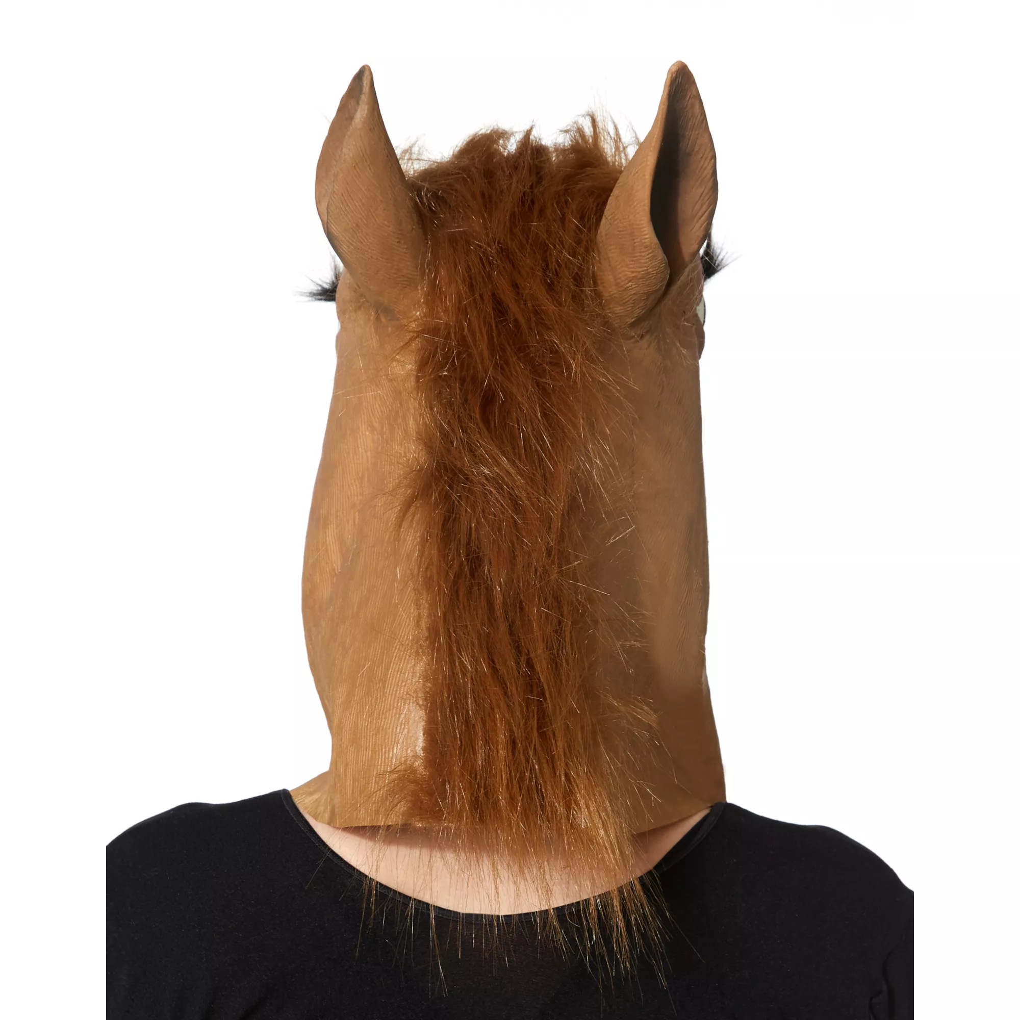 Female Horse Mask With Faux Fur at Spencer's