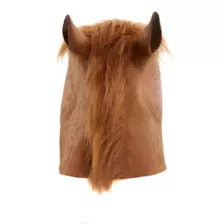 Female Horse Mask With Faux Fur at Spencer's