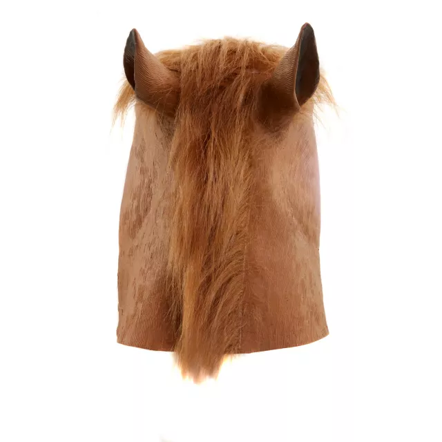 Female Horse Mask With Faux Fur at Spencer's