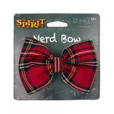 School Nerd Plaid Hair Bow at Spencer's