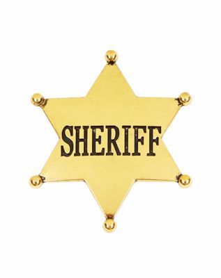 western sheriff badge